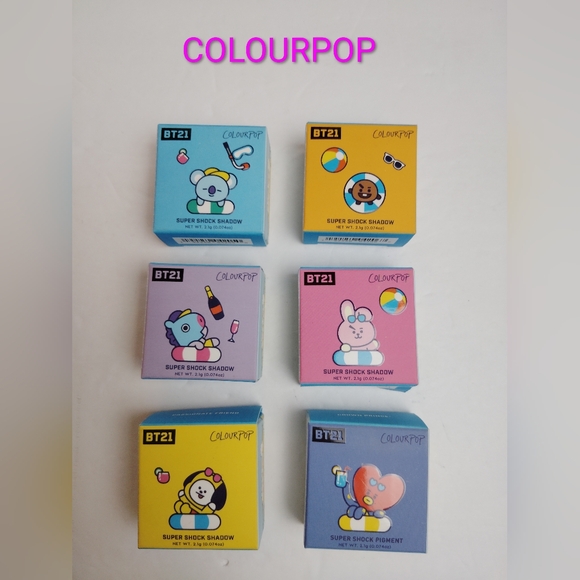Colourpop Other - Colourpop BT21 Super Shock Eye Shadow ~ Line Friends Collection NIB